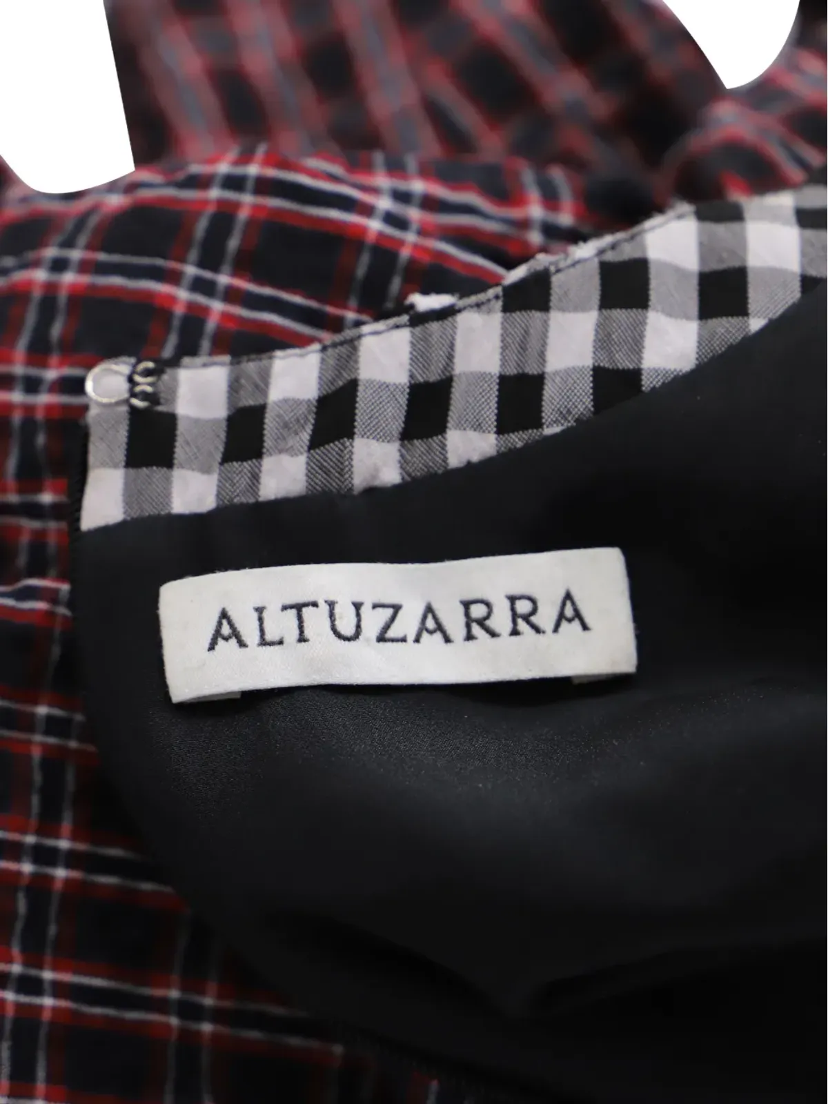 Altuzarra ギンガムチェック柄ドレス - 画像3