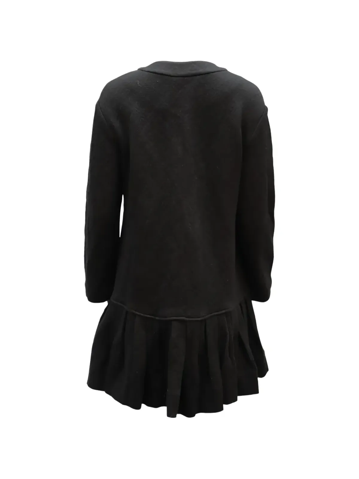 Diane Von Furstenberg Vintage Ballencya wool mini dress - Black - 画像2