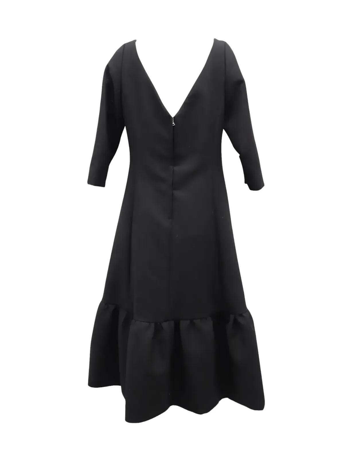 Marc Jacobs Vintage スコープネック・マキシドレス ブラック - 画像3