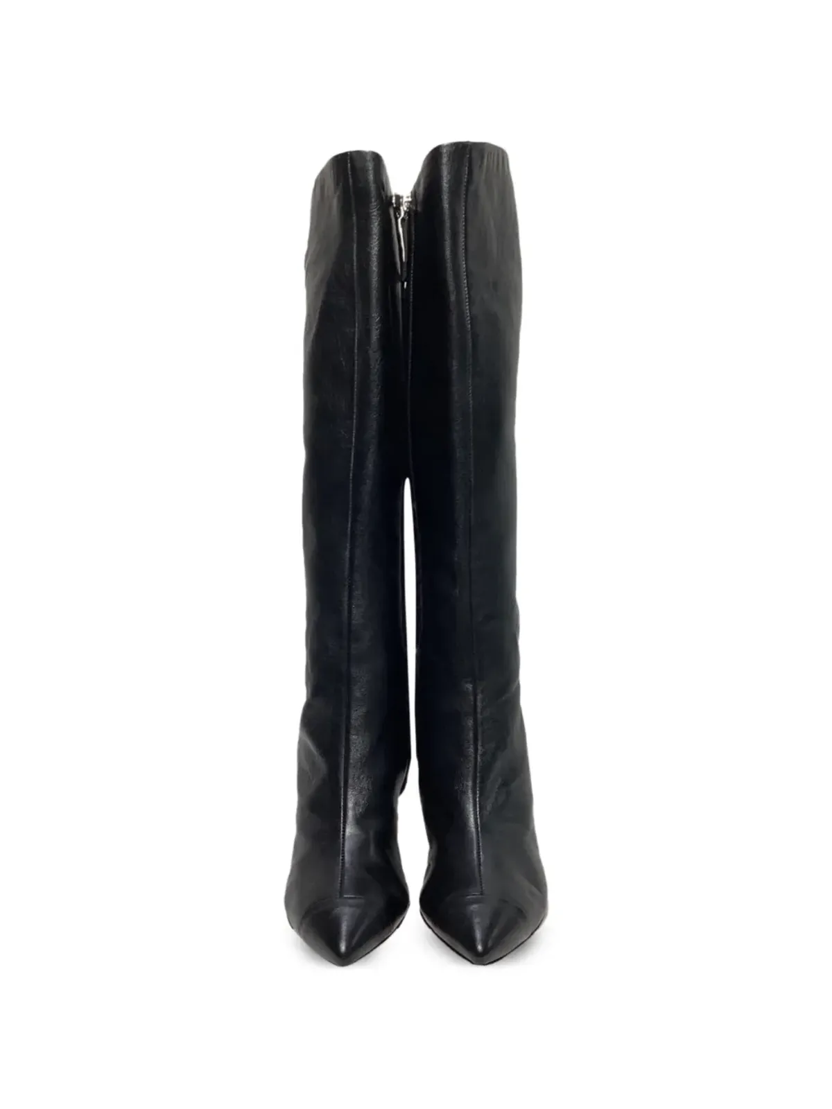 Giuseppe Zanotti Vintage レザー ニーハイブーツ - ブラック - 画像4