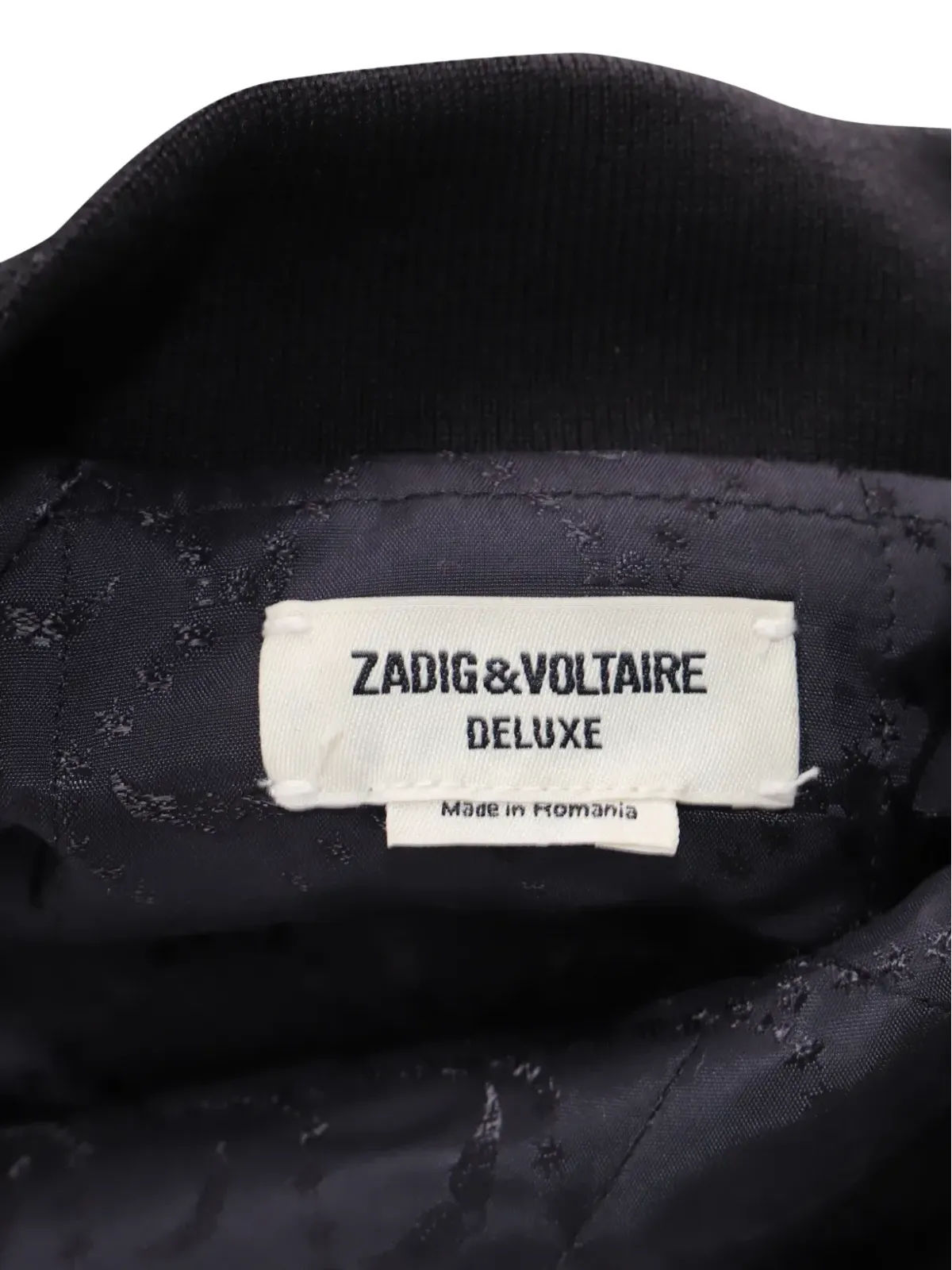 Zadig&Voltaire ビリー蛇柄プリント ジップボンバー ジャケット - 画像3