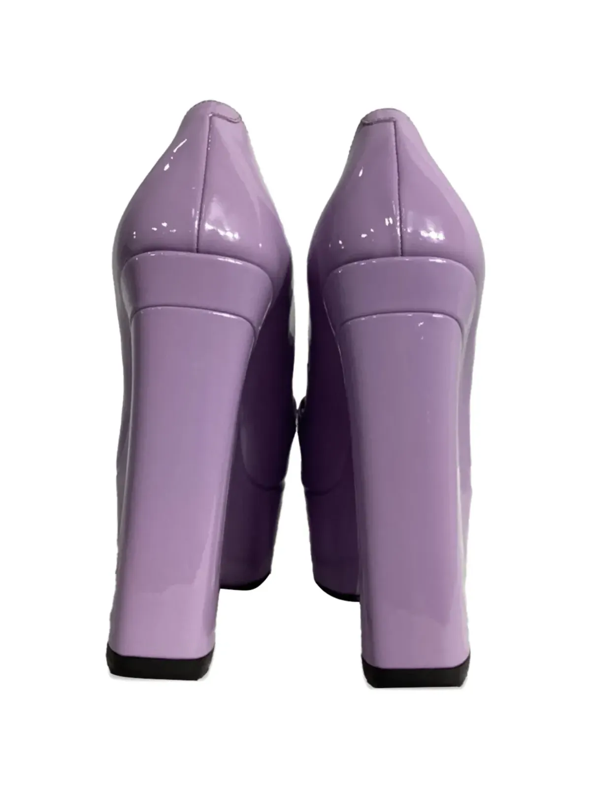 Jimmy Choo Pre-Owned チェーンディテール プラットフォームパンプス - 画像3