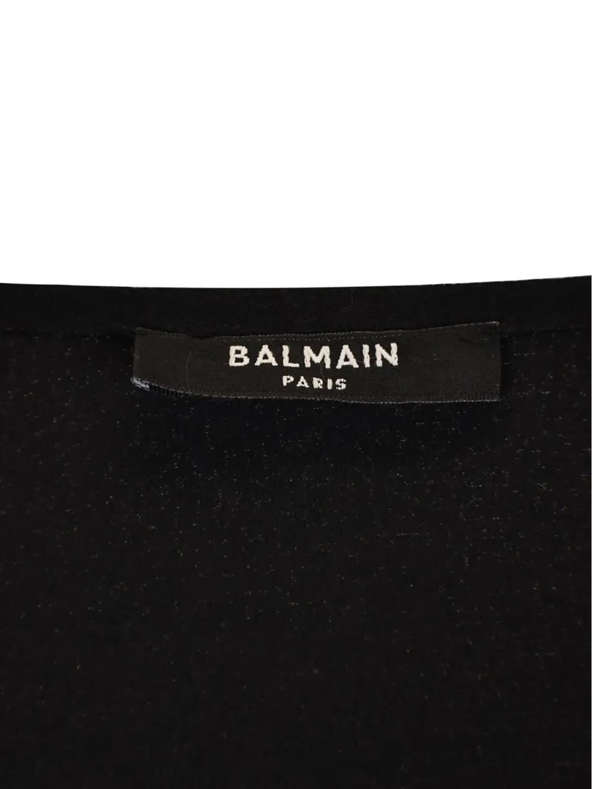 Balmain Pre-Owned x Puma アシンメトリック ラインストーン装飾トップ レッド - 画像3