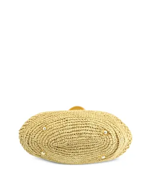 Michael Kors Vintage Santorini ストロー トートバッグ - サムネイル5