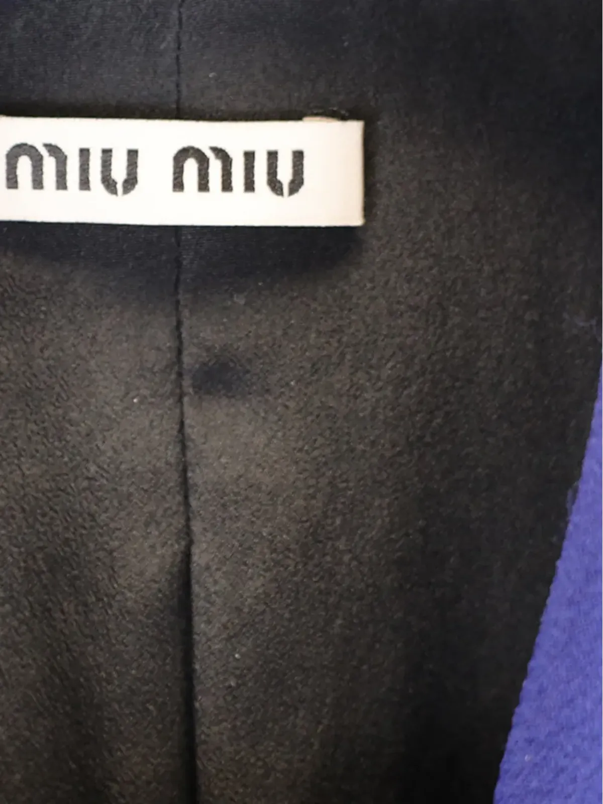 Miu Miu Pre-Owned ダブルブレストジャケット - 画像3