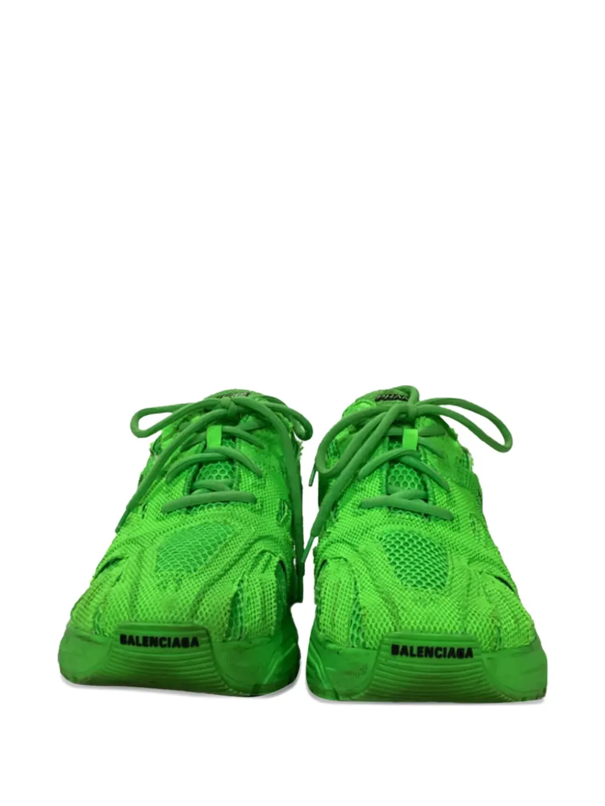 Balenciaga ビンテージ ファントム レースアップ スニーカー - グリーン - 画像5