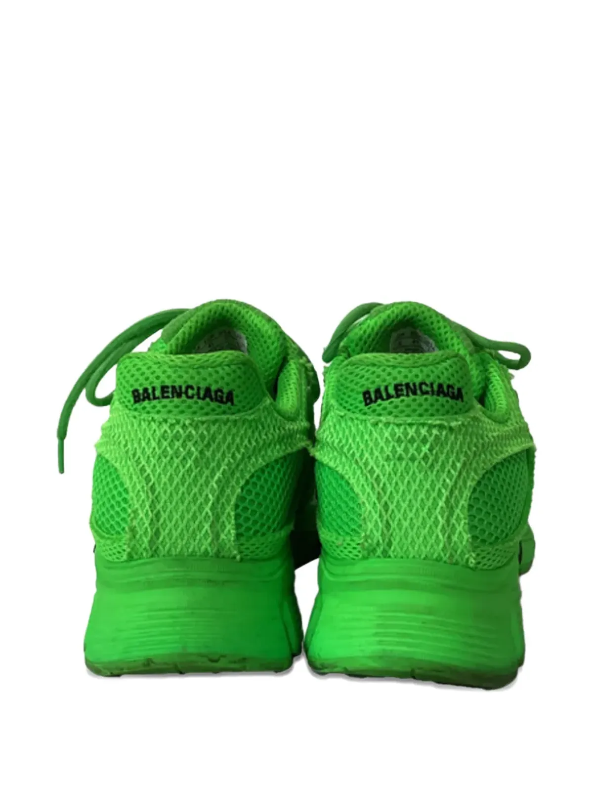 Balenciaga ビンテージ ファントム レースアップ スニーカー - グリーン - 画像3