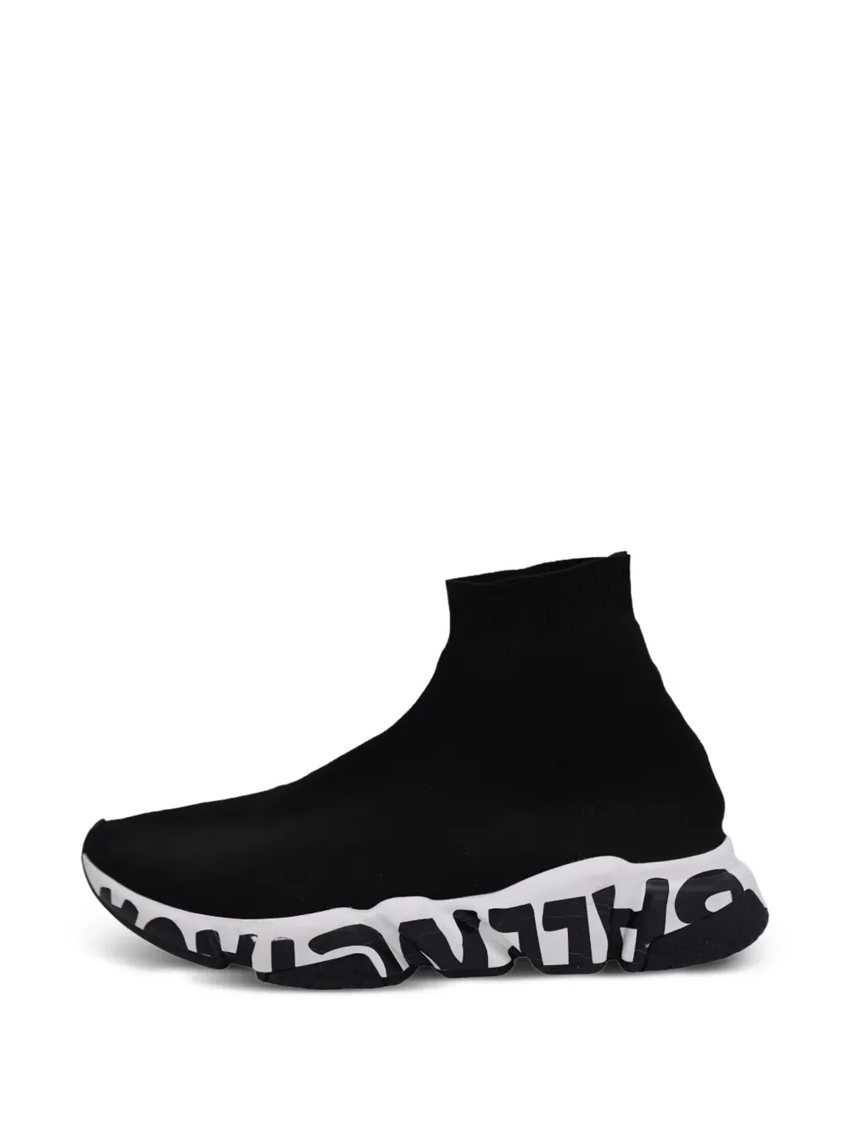 Balenciaga Pre-Owned Speed Graffiti sneakers - Black - 画像1