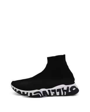 Balenciaga Pre-Owned Speed Graffiti sneakers - Black - サムネイル1
