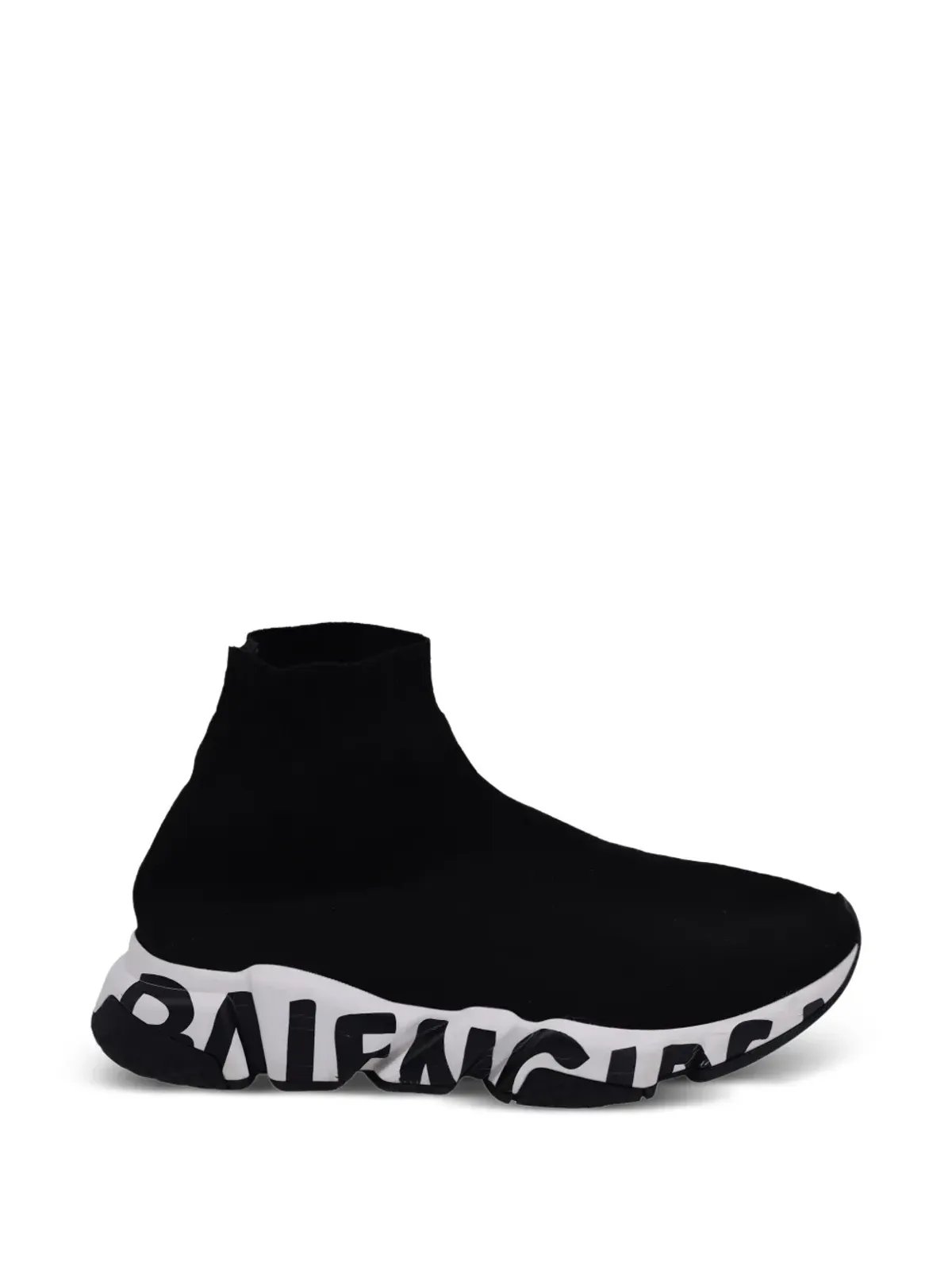 Balenciaga Pre-Owned Speed Graffiti sneakers - Black - 画像4