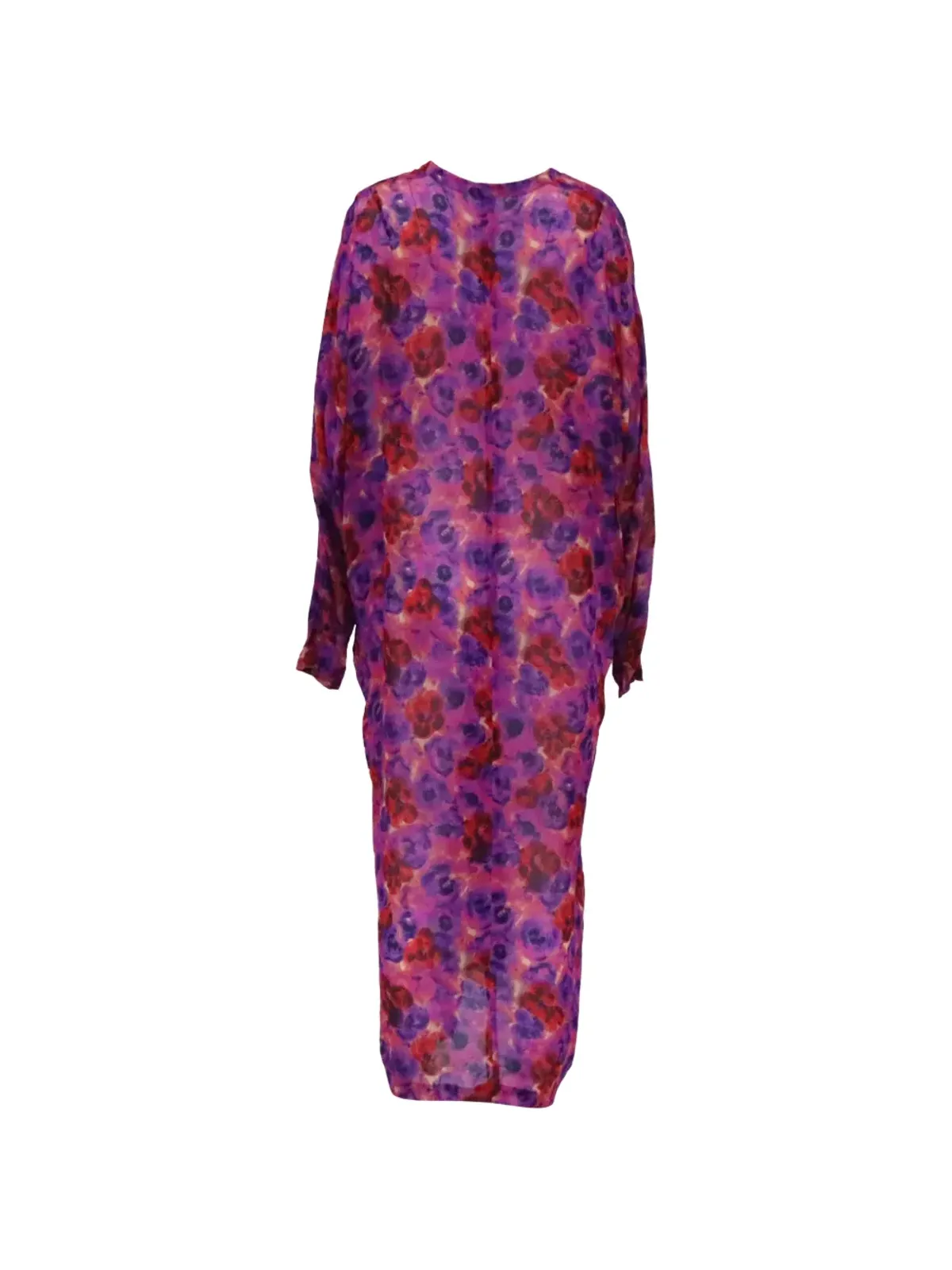 Dries Van Noten 抽象プリント マキシドレス（ビンテージ） - 画像2