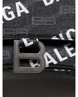 Balenciaga Pre-Owned Hourglass ロゴプリント トートバッグ ブラック - サムネイル5