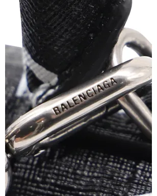 Balenciaga Pre-Owned Hourglass ロゴプリント トートバッグ ブラック - サムネイル3