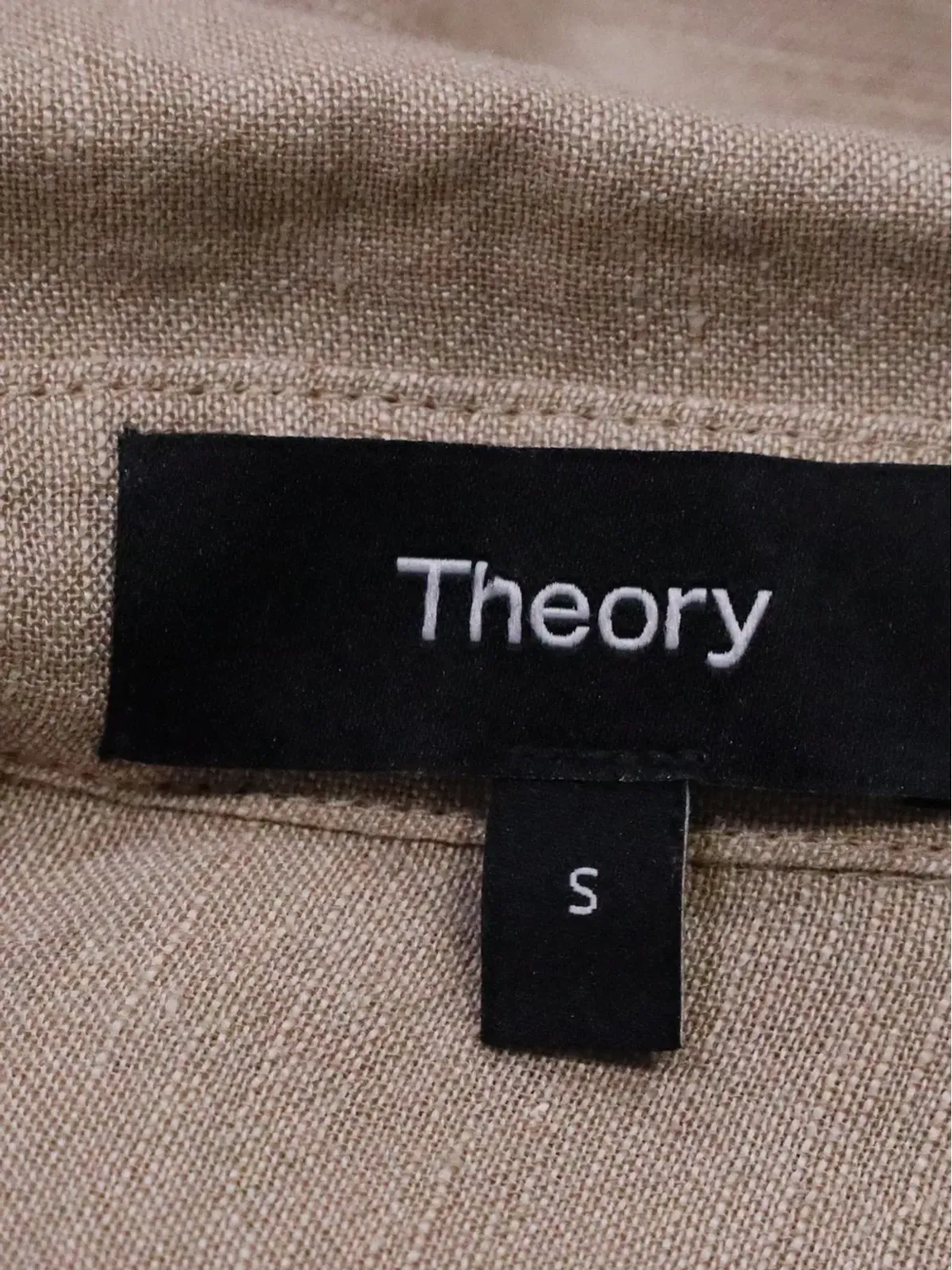 Theory タイフロント ボタンダウンシャツ - 画像5