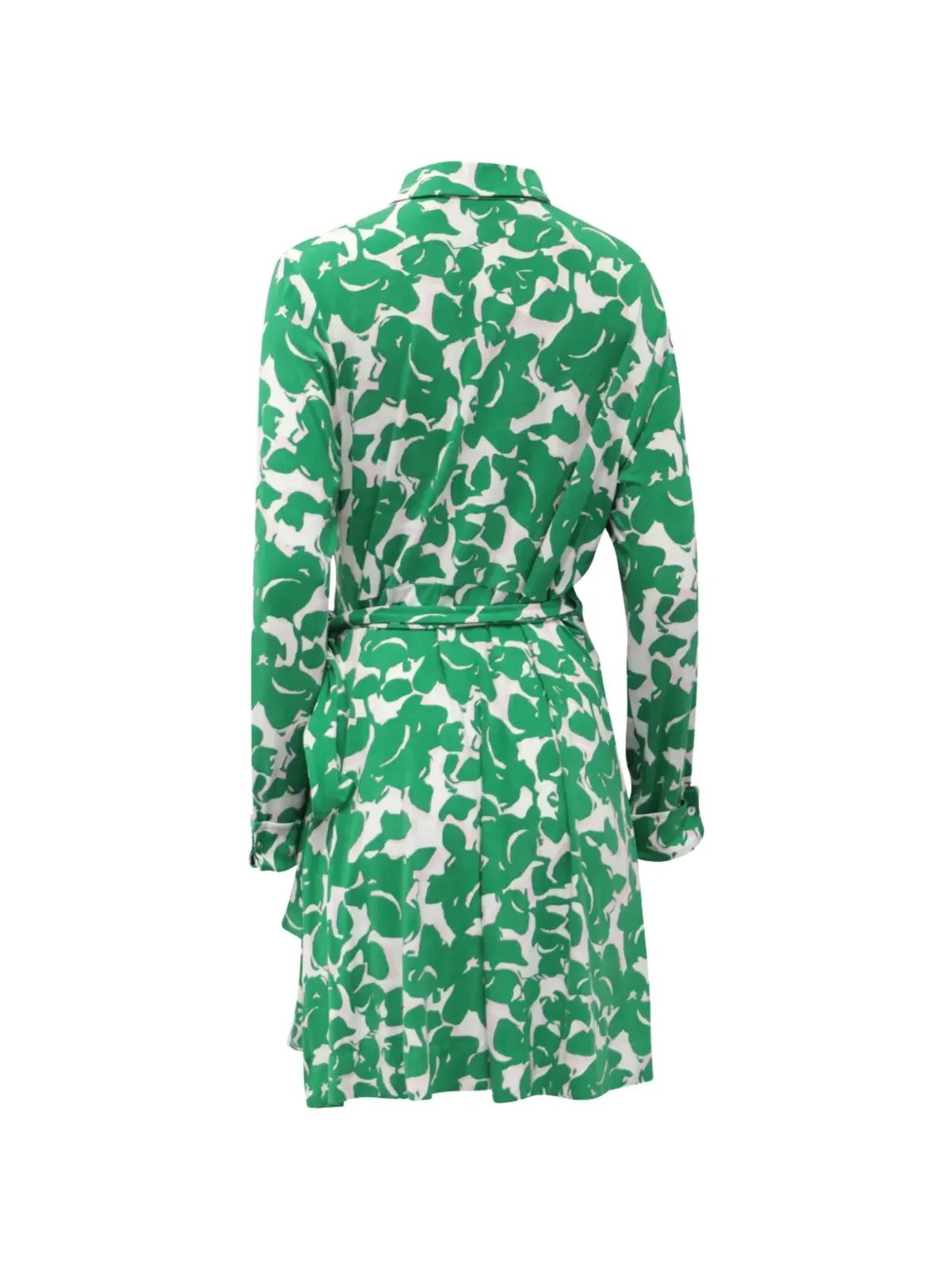 Diane Von Furstenberg Vintage プリント柄ラップドレス - 画像2
