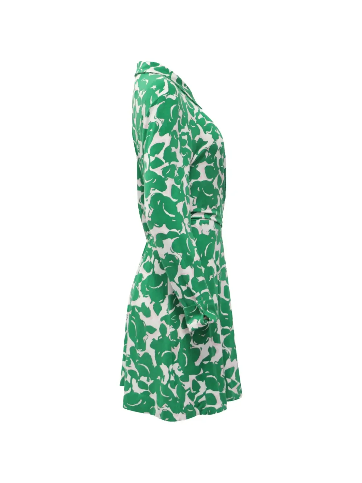 Diane Von Furstenberg Vintage プリント柄ラップドレス - 画像3