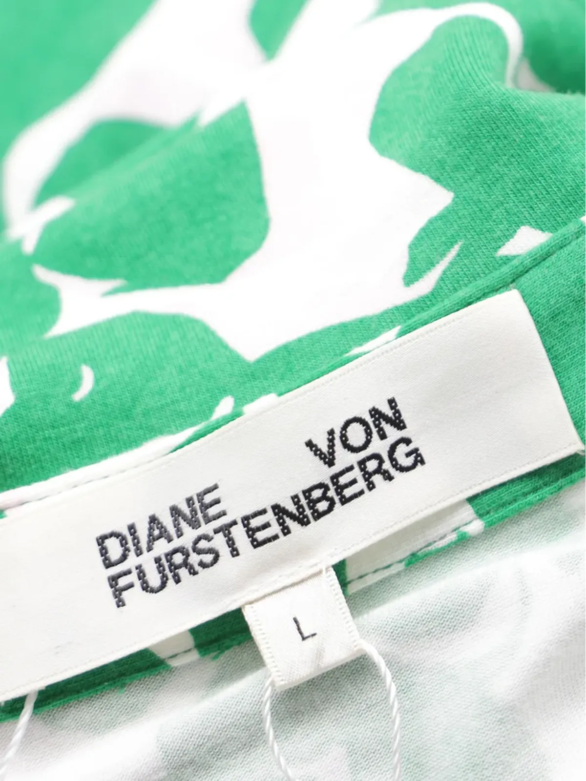 Diane Von Furstenberg Vintage プリント柄ラップドレス - 画像4