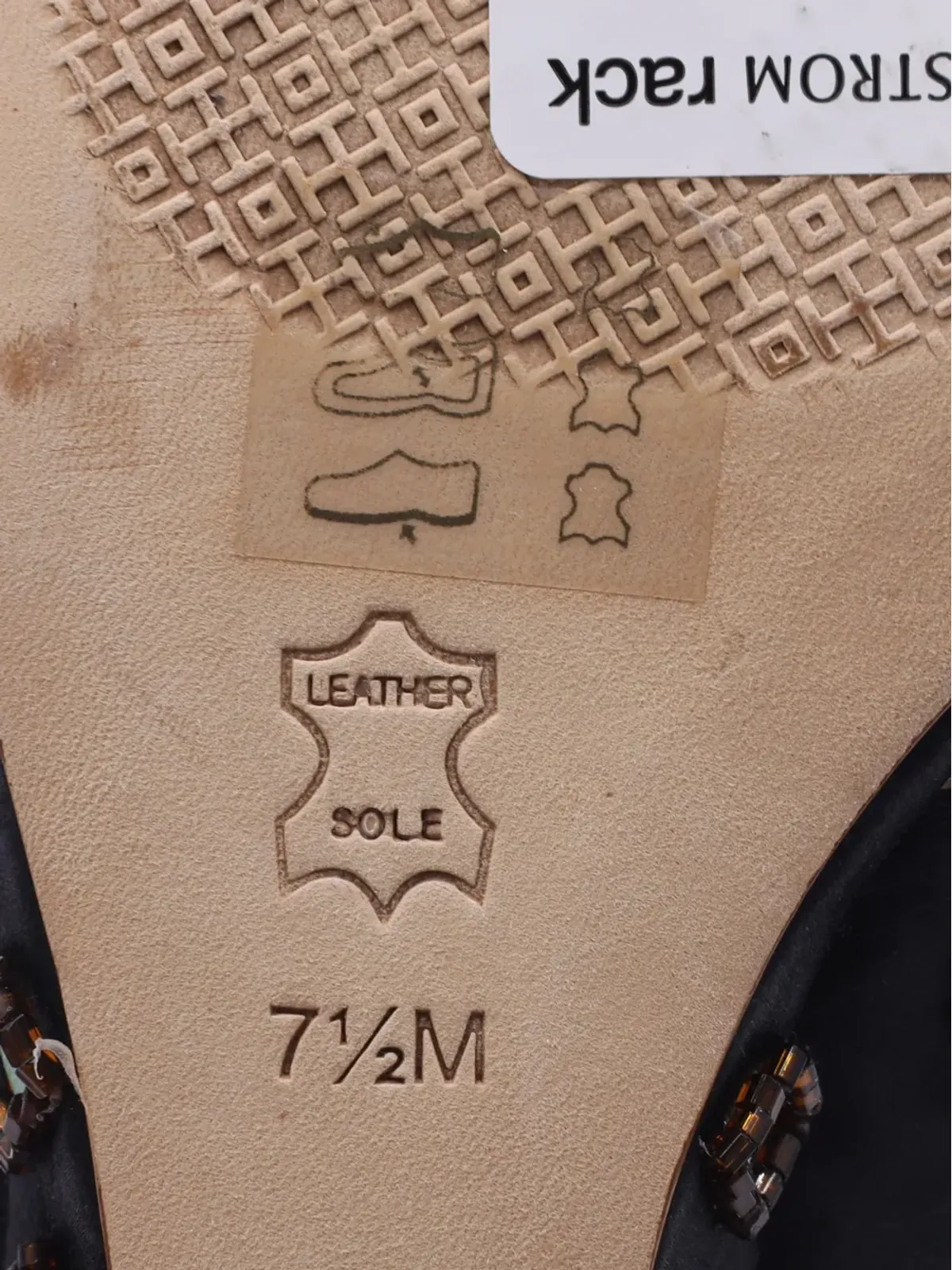 Tory Burch Estella ビーズ付きウェッジサンダル - ブラック - 画像5