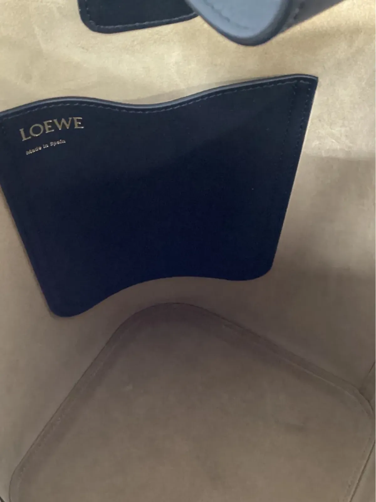 Loewe Pre-Owned ペブルバケットバッグ - ブラック - 画像5