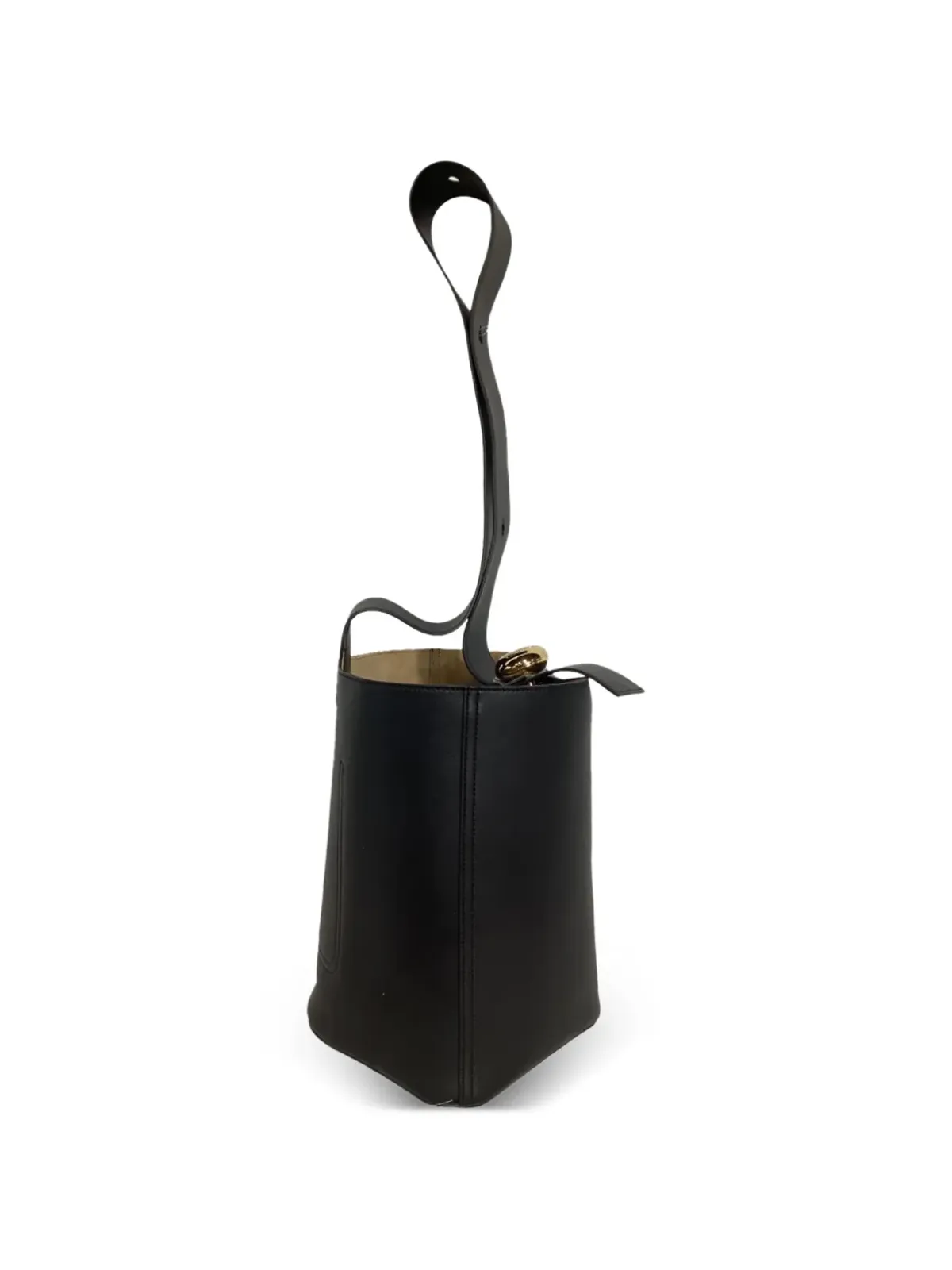 Loewe Pre-Owned ペブルバケットバッグ - ブラック - 画像3