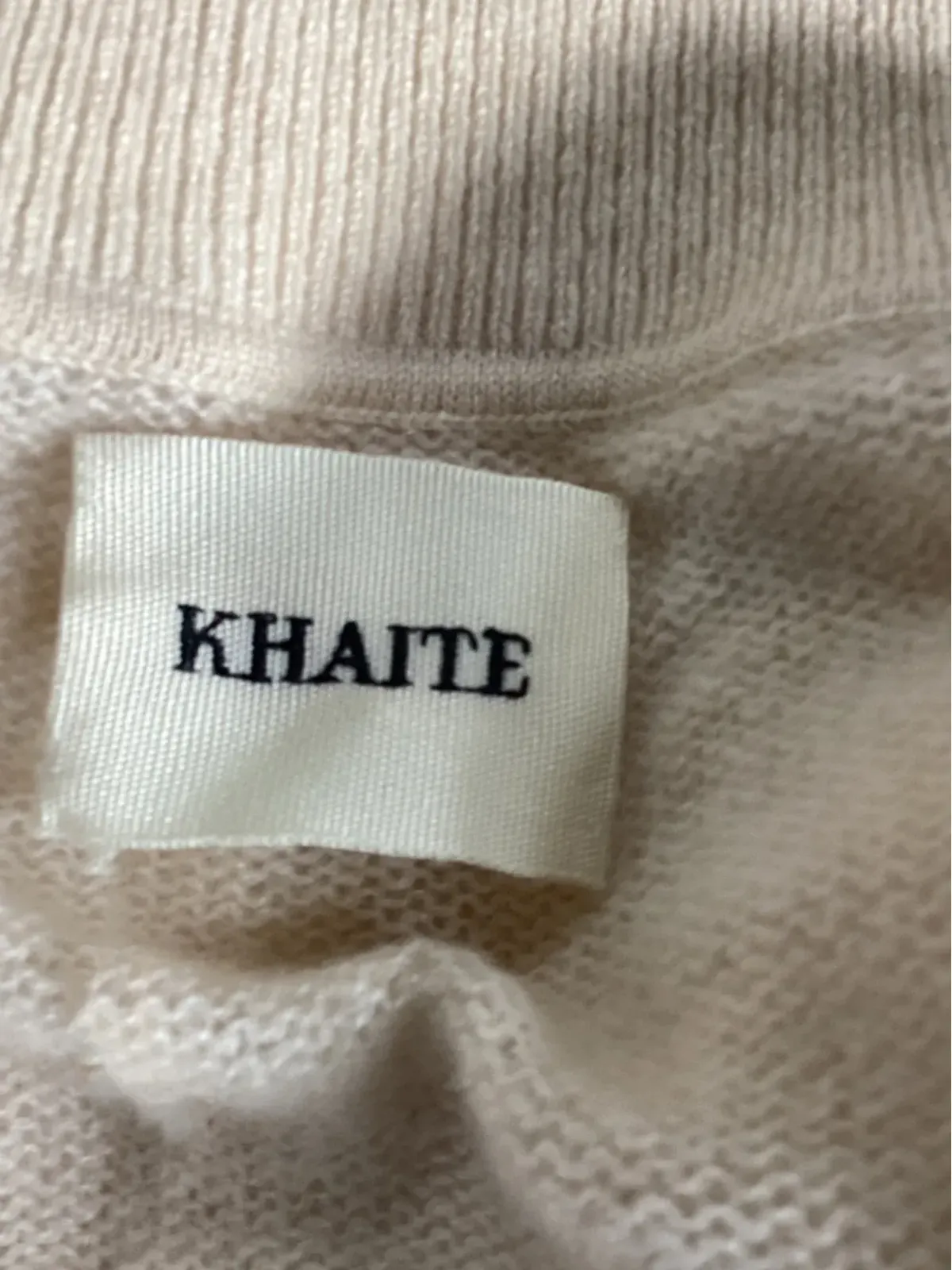 KHAITE ビンテージ Jo Vネック セーター - 画像5
