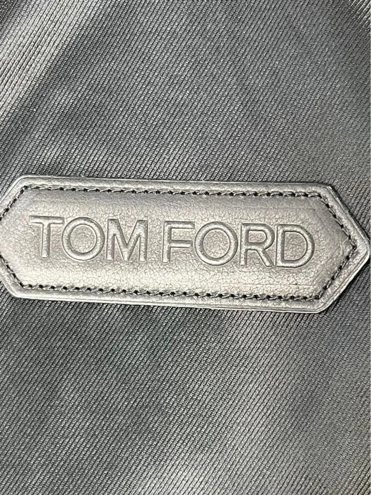 Tom Ford Vintage レオパードプリントボタン付きジャケット - 画像5