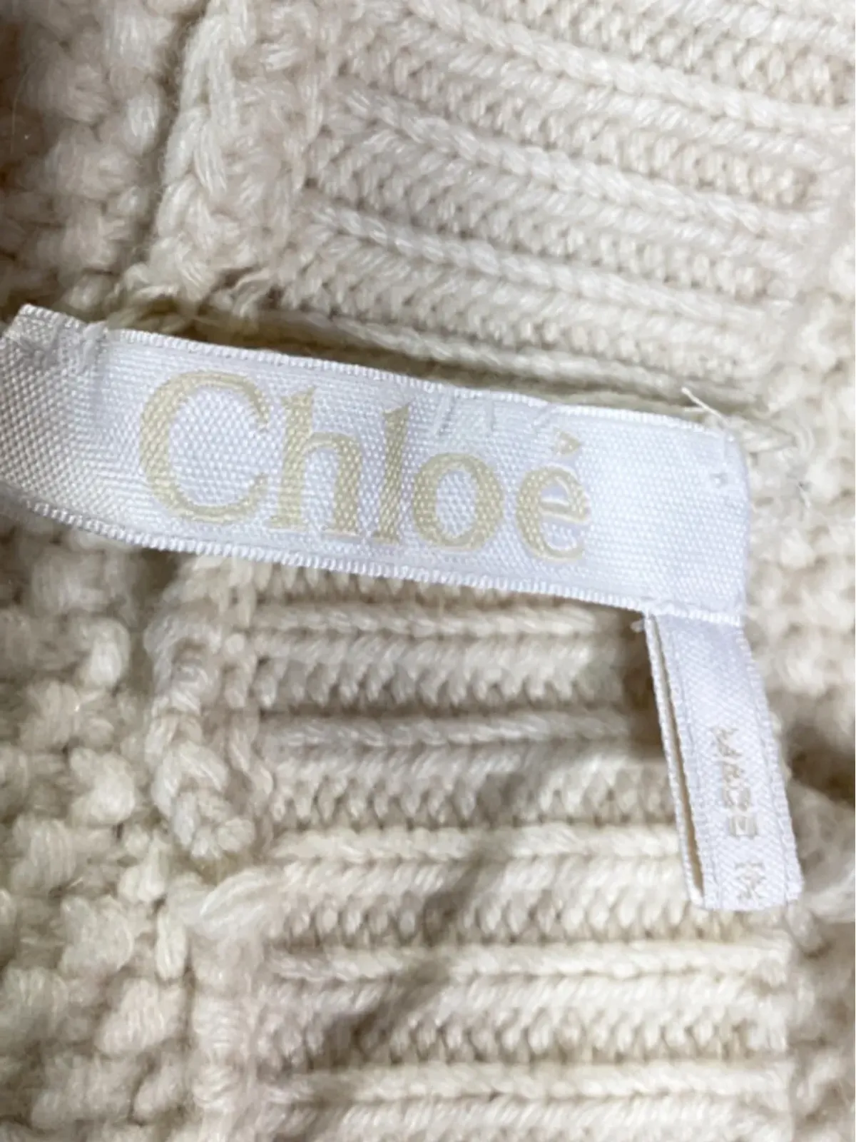 Chloé Vintage ニットミディスカート - 画像4