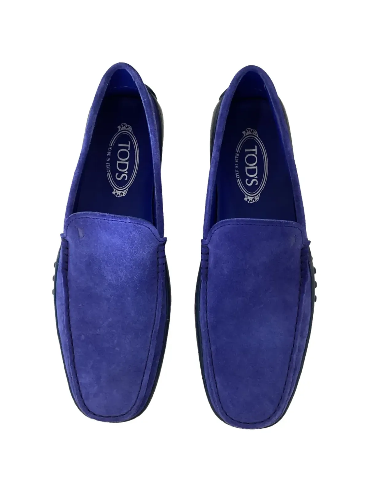 Tod's Vintage スエード スリッポン ローファー - 画像3