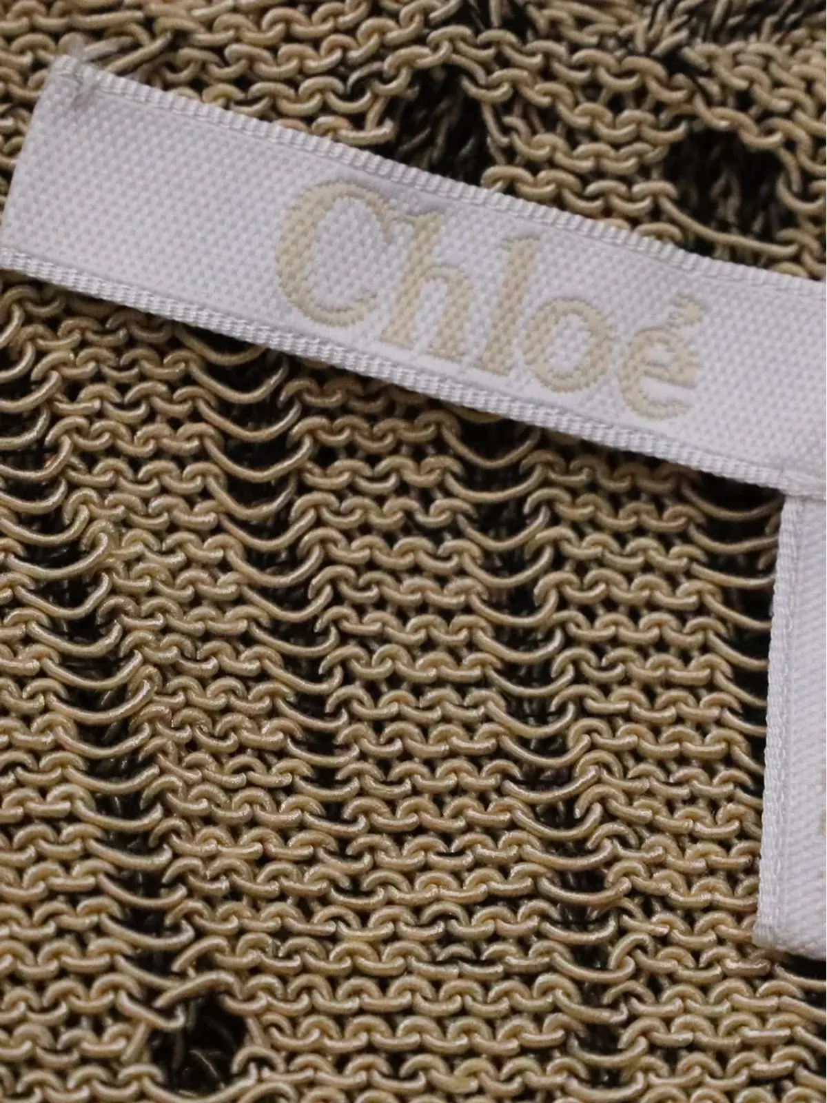 Chloé Vintage ニットタンクトップ - 画像4