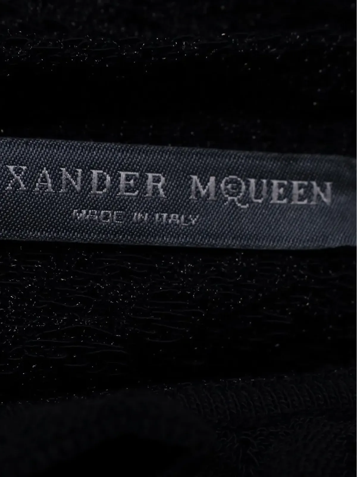 Alexander McQueen Pre-Owned レースのハイネック・ミディドレス - 画像4