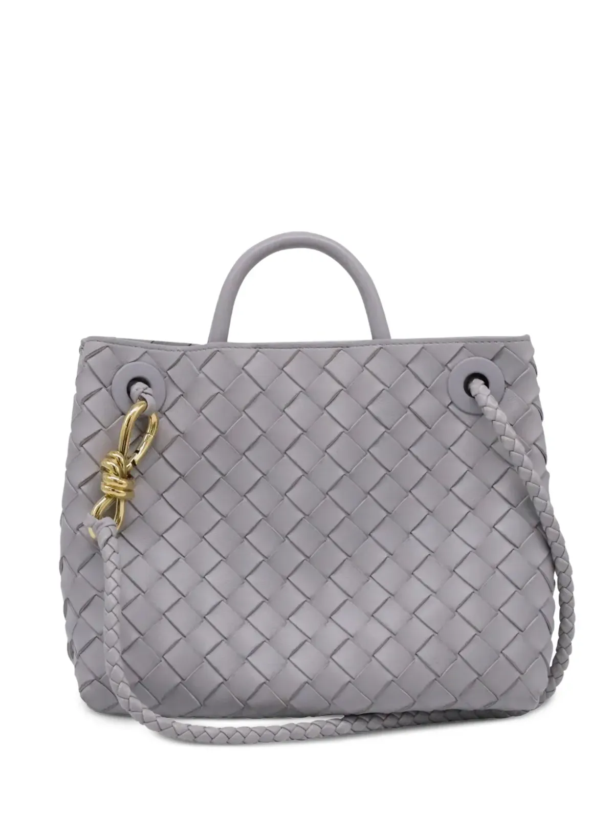 Bottega Veneta Pre-Owned Andiamo Intrecciato トートバッグ - グレー - 画像1