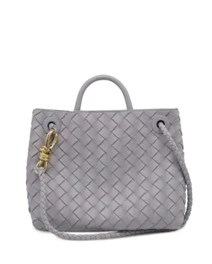 Bottega Veneta Pre-Owned Andiamo Intrecciato トートバッグ - グレー - サムネイル1