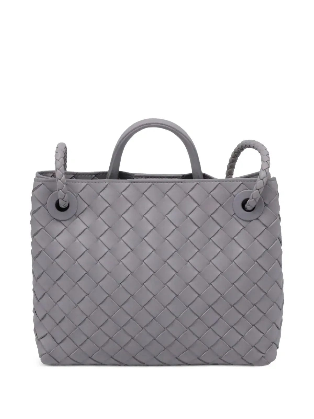 Bottega Veneta Pre-Owned Andiamo Intrecciato トートバッグ - グレー - 画像3