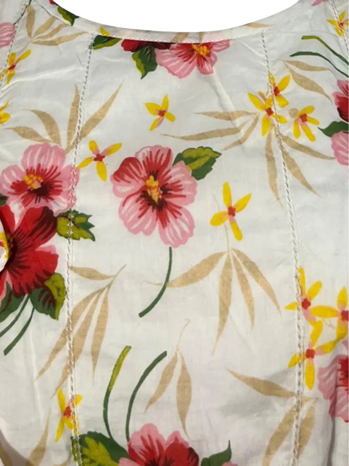 LoveShackFancy Natasha floral-print mini dress - White - 画像4