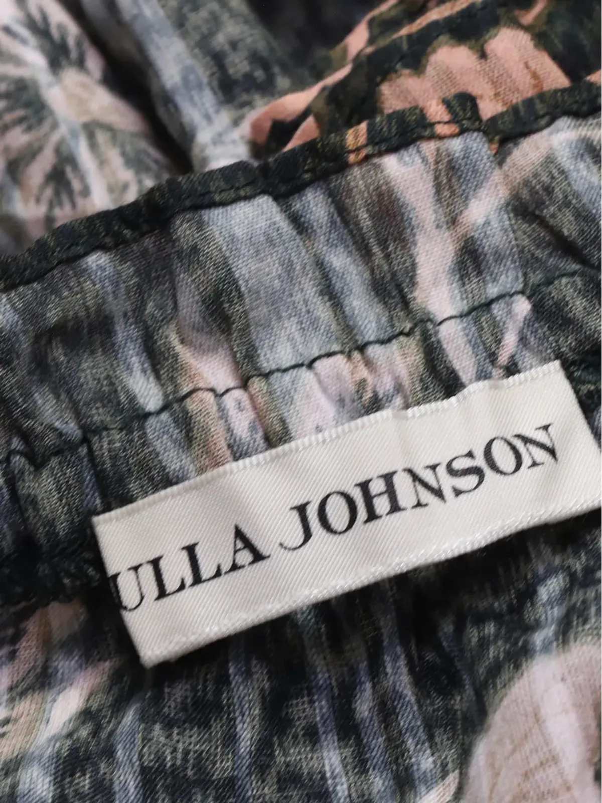 Ulla Johnson ギャザー入りプリントブラウス - 画像4