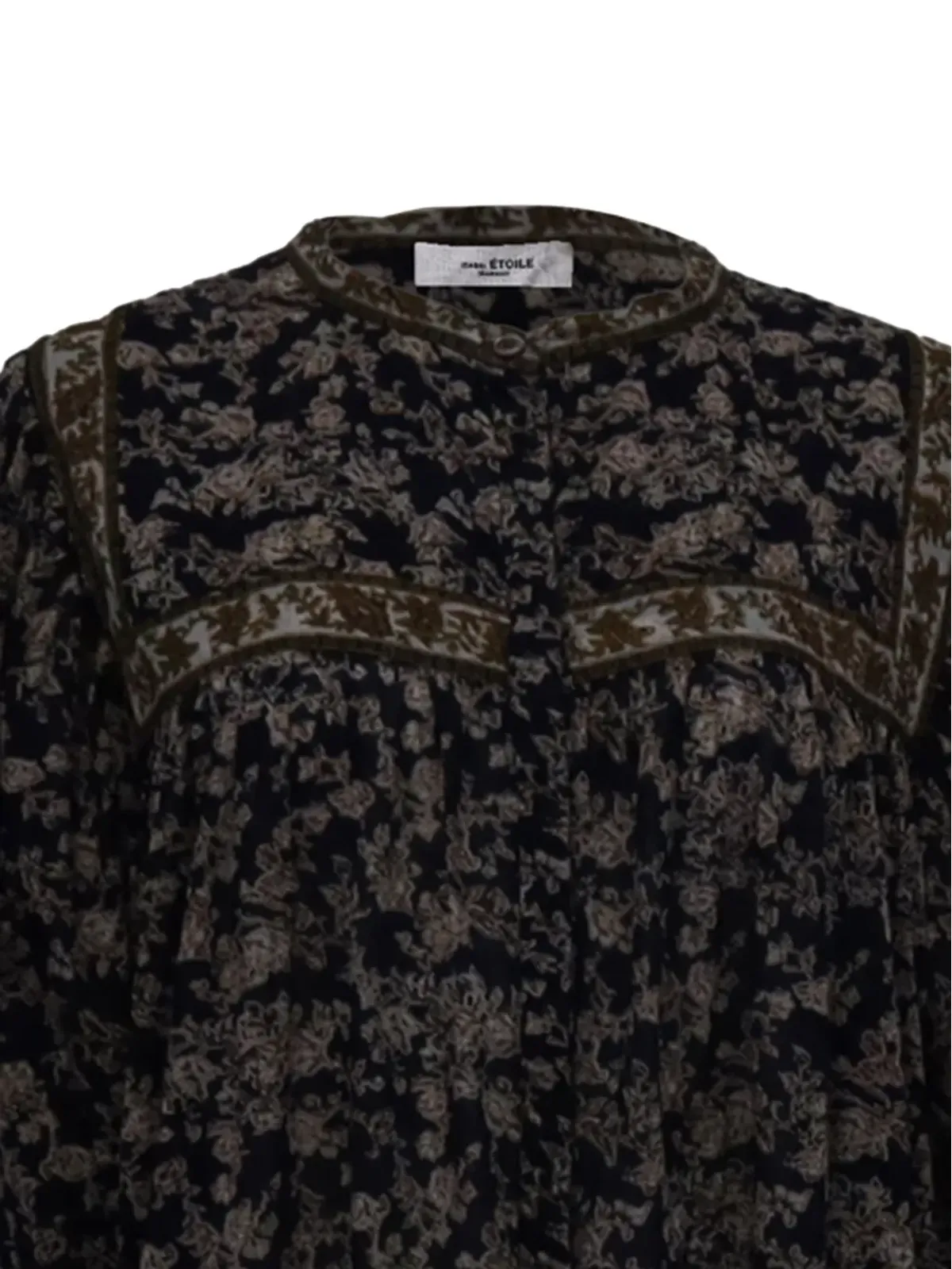 Isabel Marant Vintage 花柄プリント ジャンプスーツ - ブルー - 画像4