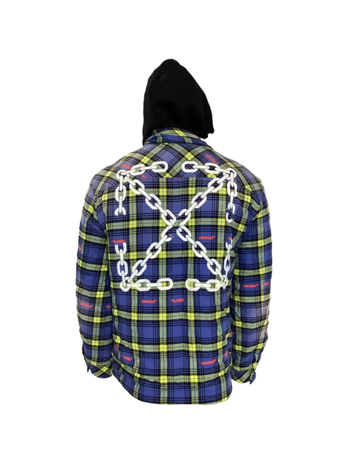 Off-White Pre-Owned チェック柄シャツジャケット - 画像2