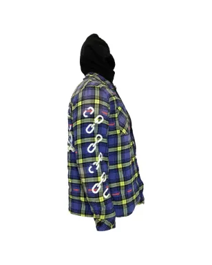 Off-White Pre-Owned チェック柄シャツジャケット - サムネイル3