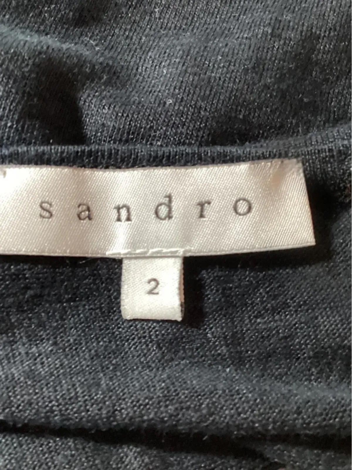 SANDRO リネンプリント タンクトップ - 画像5