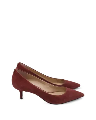 Michael Kors Vintage pointed suede pumps - Red - サムネイル1