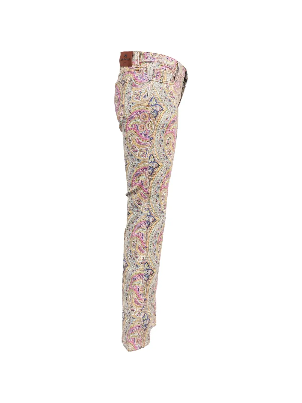 Etro Vintage ペイズリーフレアジーンズ - 画像3