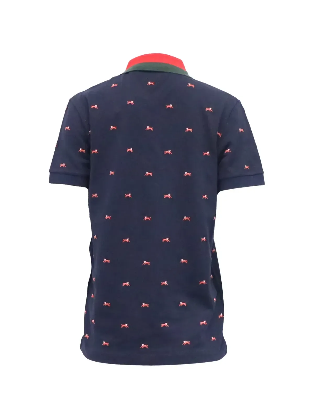 Gucci Pre-Owned 刺繍ディテール ポロシャツ - ブルー - 画像2
