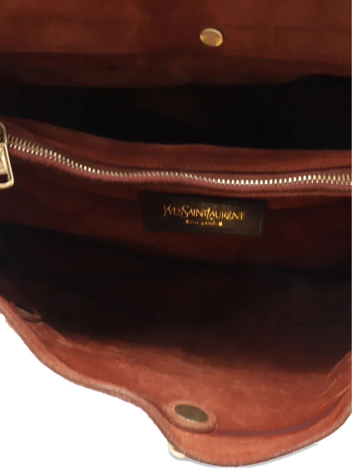 Saint Laurent Pre-Owned ミューズ2 クロコダイル型押しレザー ハンドバッグ - 画像5