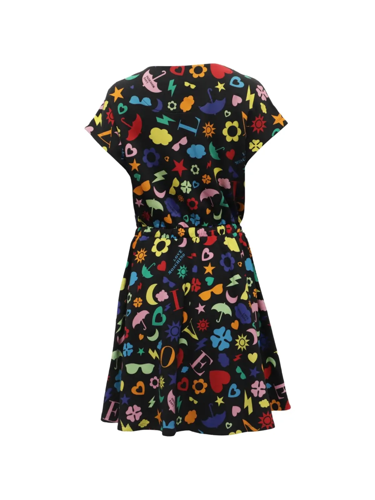 Moschino Pre-Owned プリントミニドレス - Black - 画像2