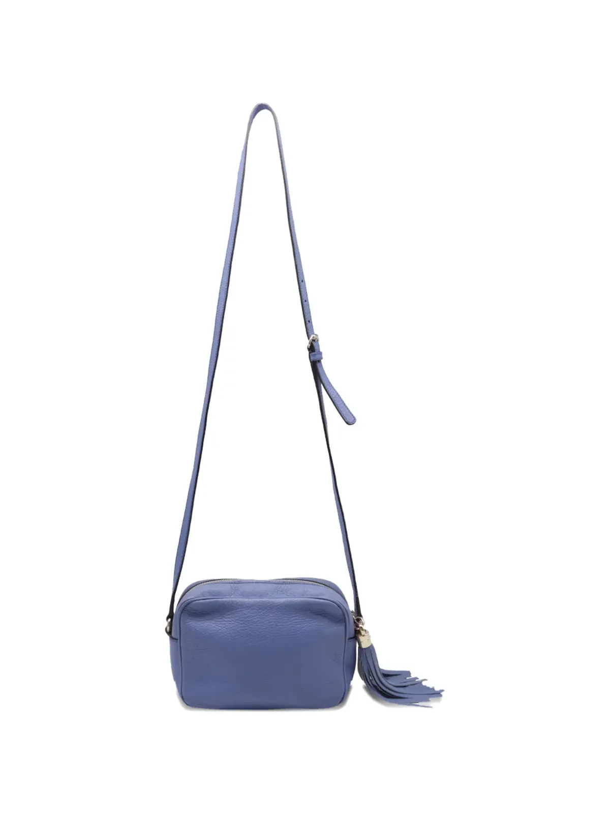 Gucci Pre-Owned グレインドレザー タッセル クロスボディバッグ - 画像2