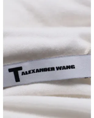Alexander Wang ボディコン ノースリーブ ミディ丈 フィット ドレス - ホワイト - サムネイル4