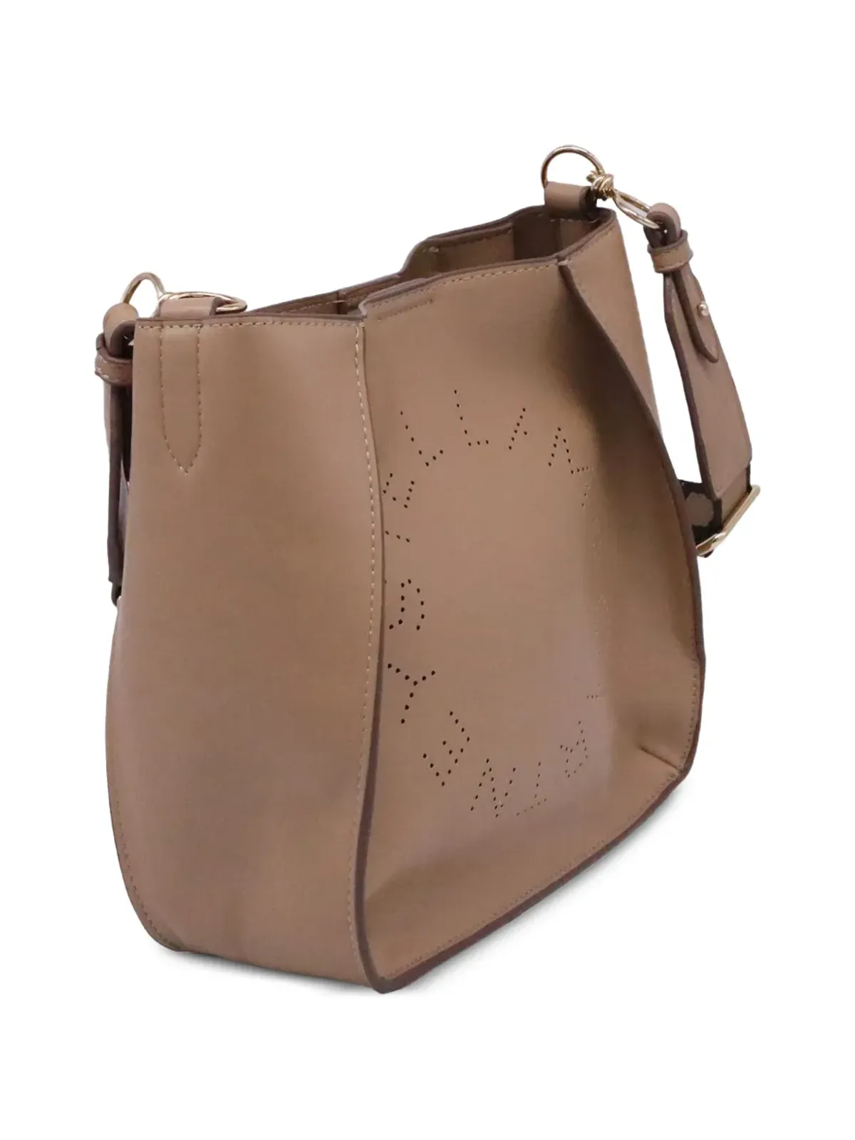 Stella McCartney ビンテージ パーフォレイテッド ロゴ ショルダーバッグ - 画像2