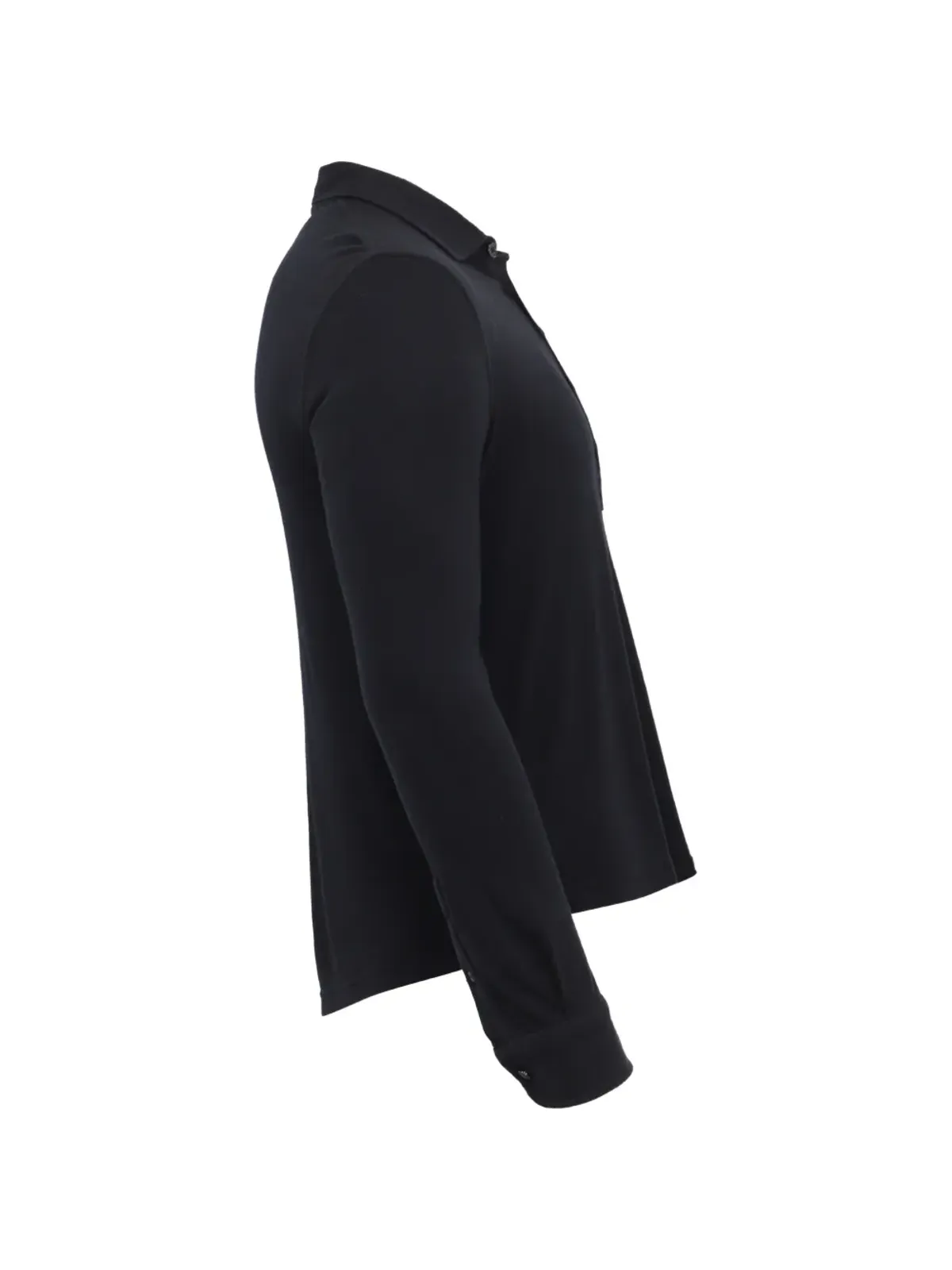 Tom Ford Vintage long-sleeve polo shirt - Black - 画像2