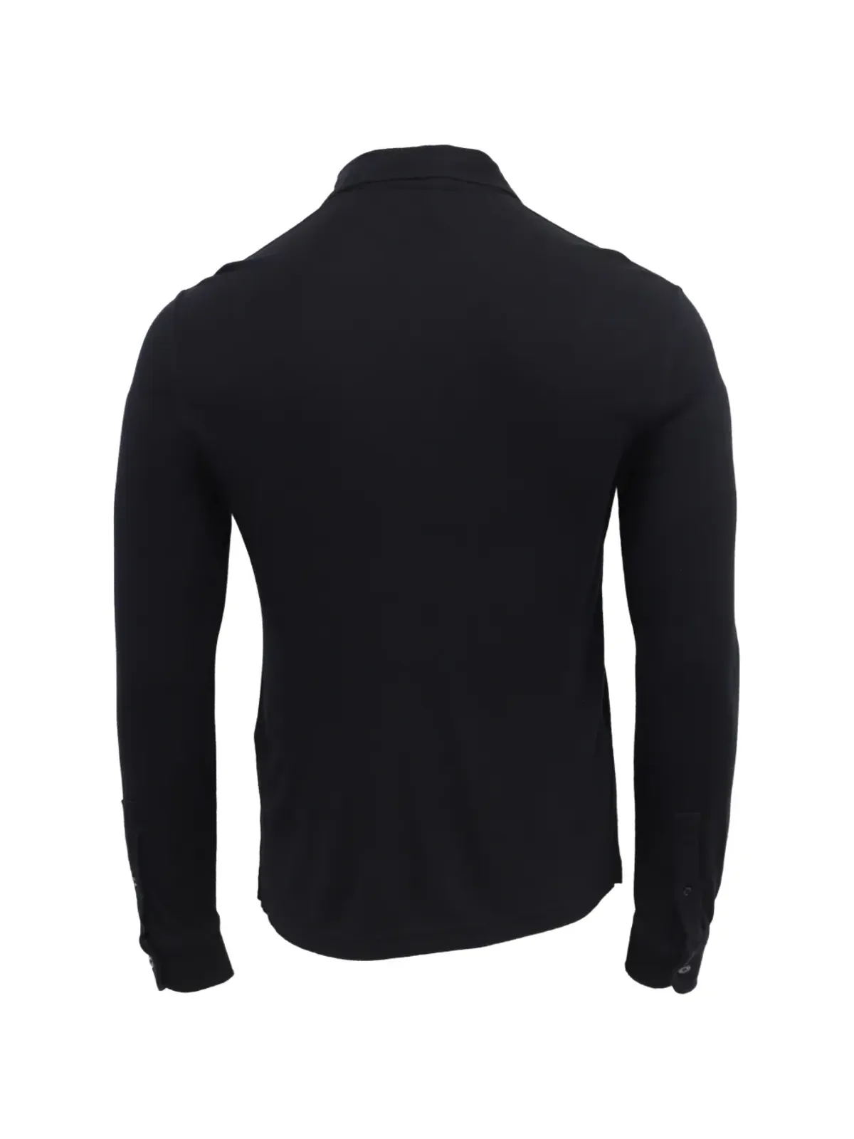 Tom Ford Vintage long-sleeve polo shirt - Black - 画像3