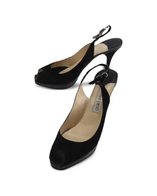 Jimmy Choo Pre-Owned オープントゥ スリングバック シューズ - サムネイル5